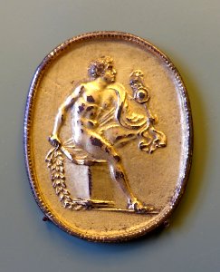Diomedes and the Palladium, after an antique original, gilt bronze - Bode-Museum- DSC02448