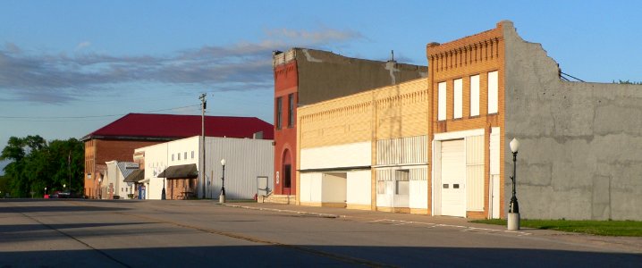 Diller, Nebraska Commercial Street (1)