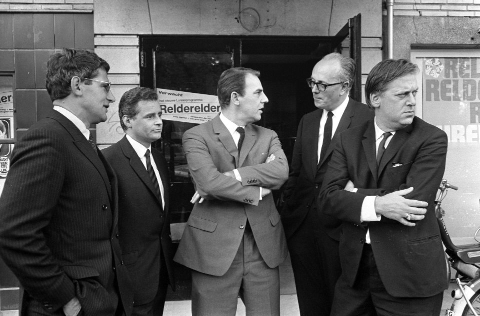 Dimitri Frenkel Frank, Rinus Ferdinandusse, Jan Blokker en Leen Timp (regisseur), Bestanddeelnr 919-6857