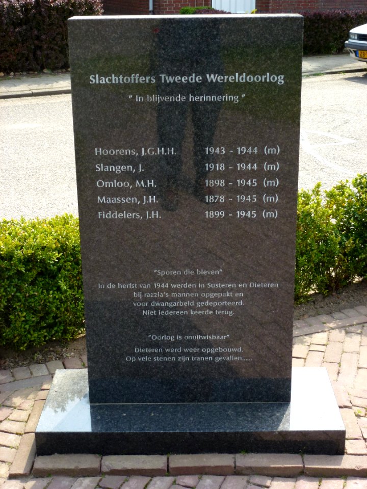Dieteren (Echt-Susteren) oorlogsmonument