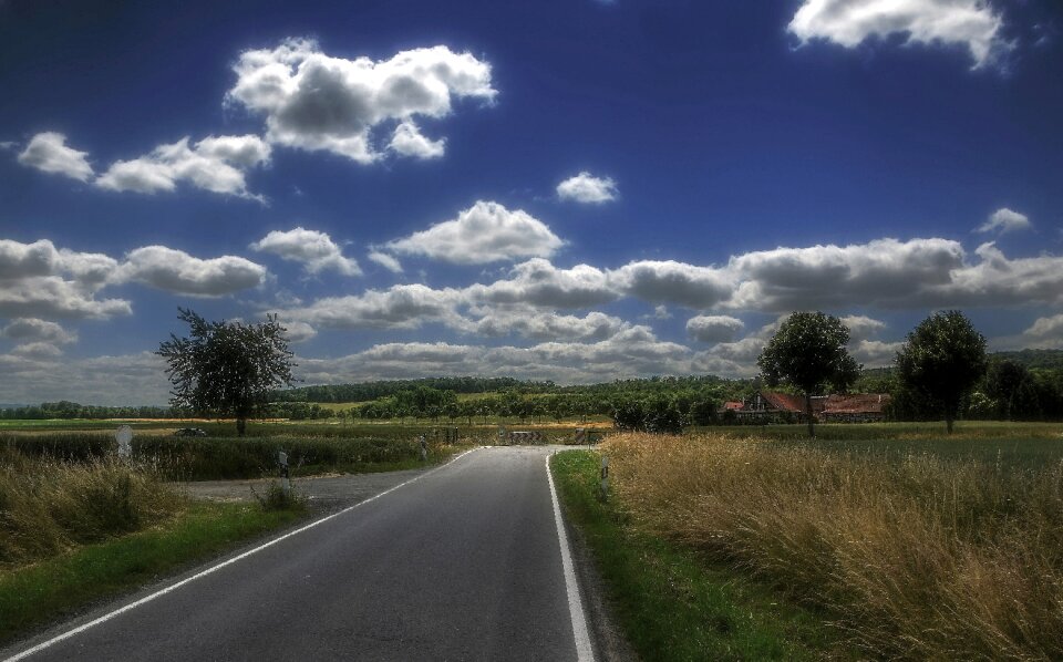 Sky clouds northern germany