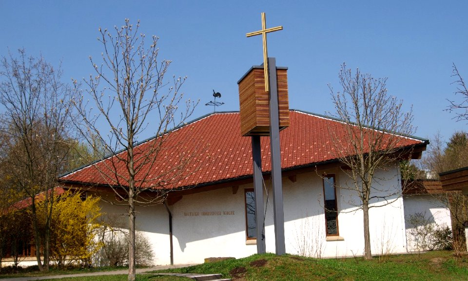 Dietrich-Bonhoeffer-Kirche Tübingen von Süden 2012