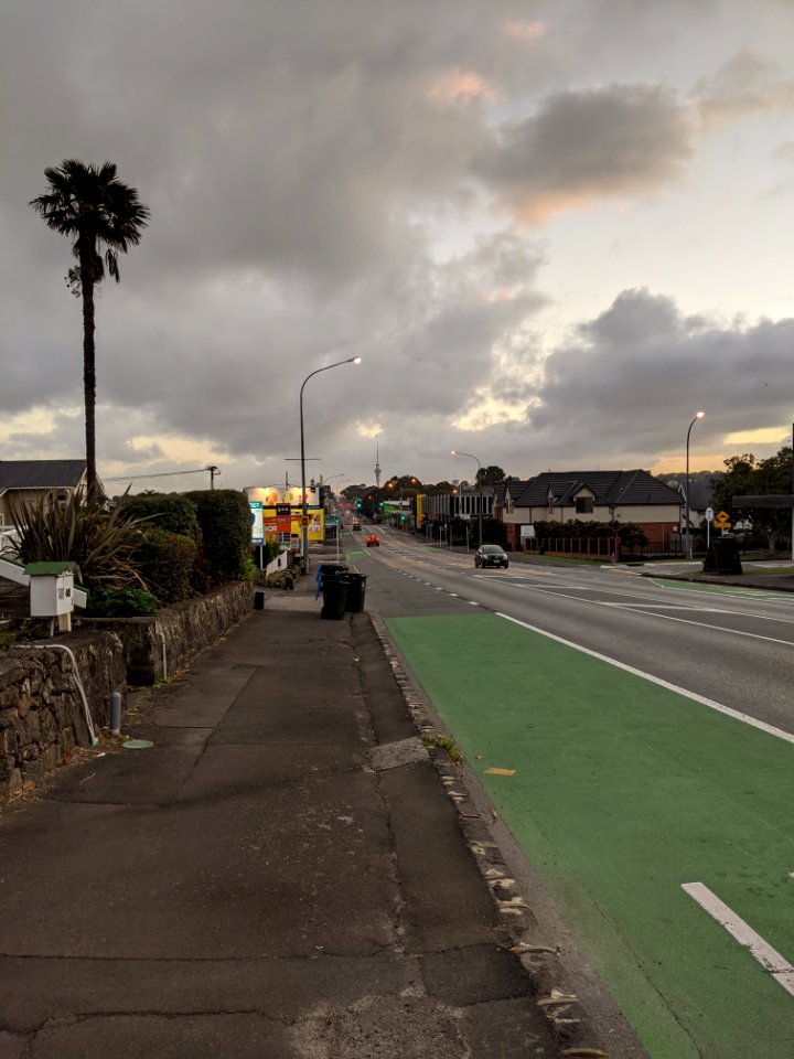 Dominion Road, Auckland, L3 lockdown. April 29 Wed