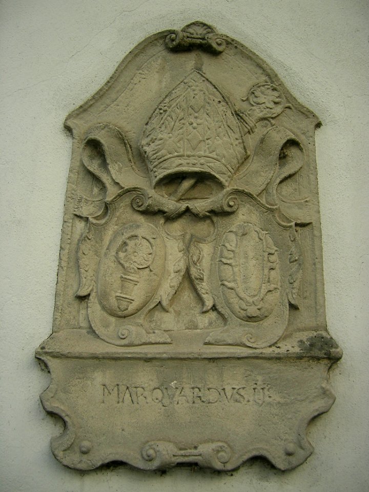 Dominikanerkloster Eichstätt -Wappenstein Marquard II