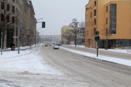 Dominicusstraße Berlin-Schöneberg with snow 2021-02-08 02