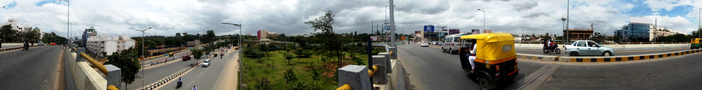 Domlur Bridge Panorama