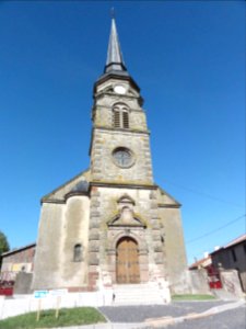Domnom-lès-Dieuze (Moselle) église (01)