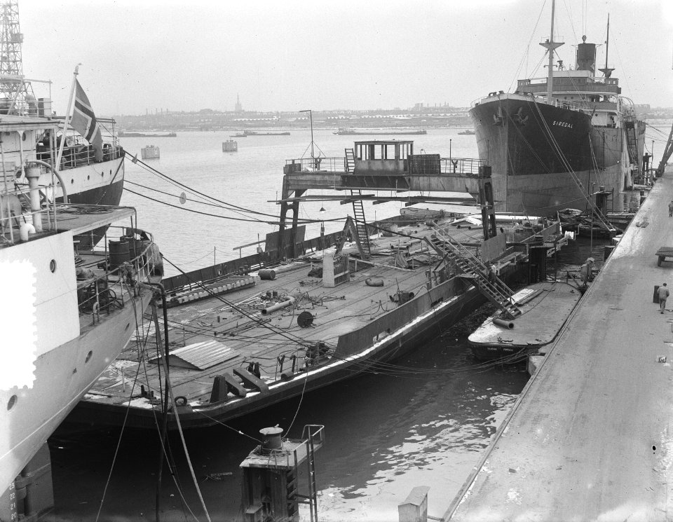 Donaupont in aanbouw van Hembrug, Bestanddeelnr 905-4801