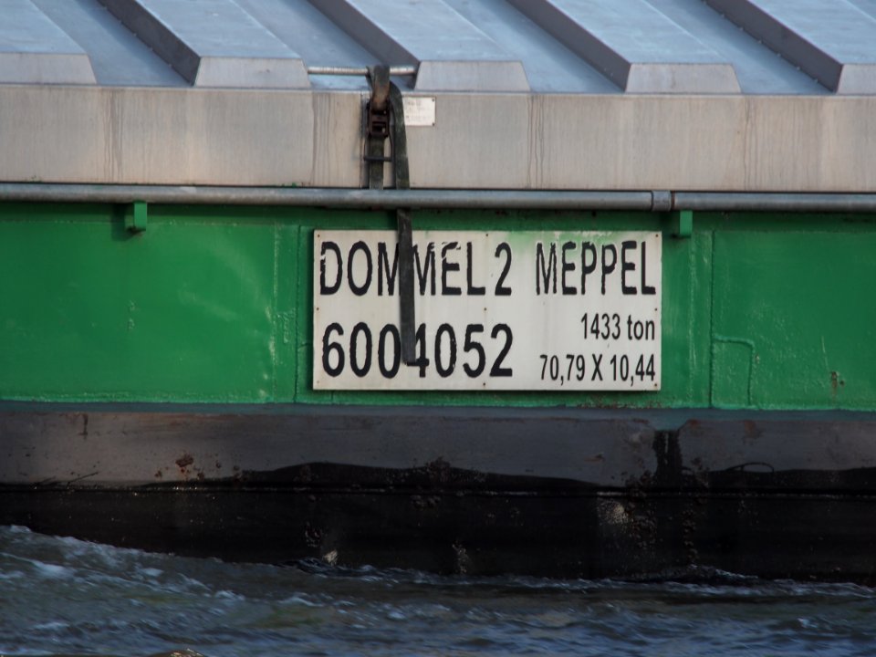 Dommel 2 (ENI 06004052) at the Amsterdam-Rhine Canal, pic
