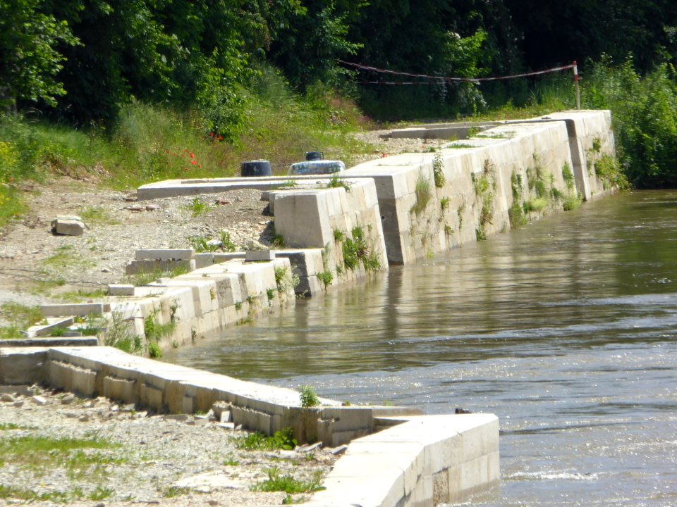 Donauwörth, frühere Hafenmauer, 1