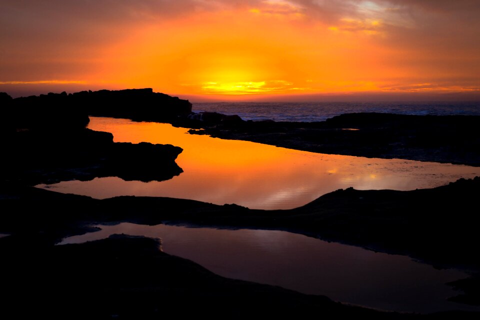 Nature calm twilight