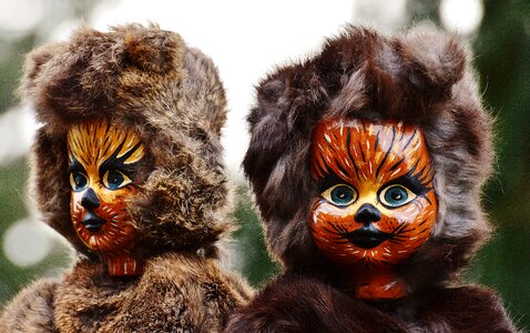 Fur mask funny