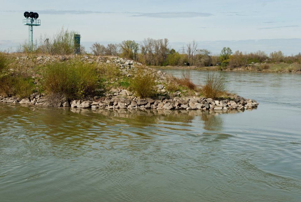 Donaukanal und Donau bei Freudenau