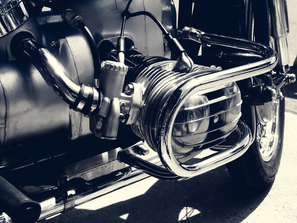 Nostalgia motorcycle two wheeled vehicle