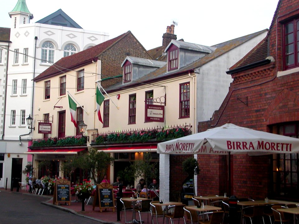 Donatello Restaurant, Brighton Place, Brighton (September 2010)