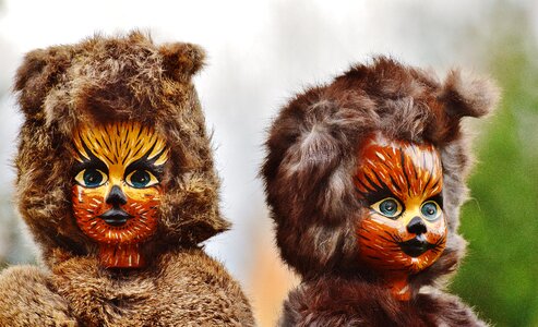 Fur mask funny