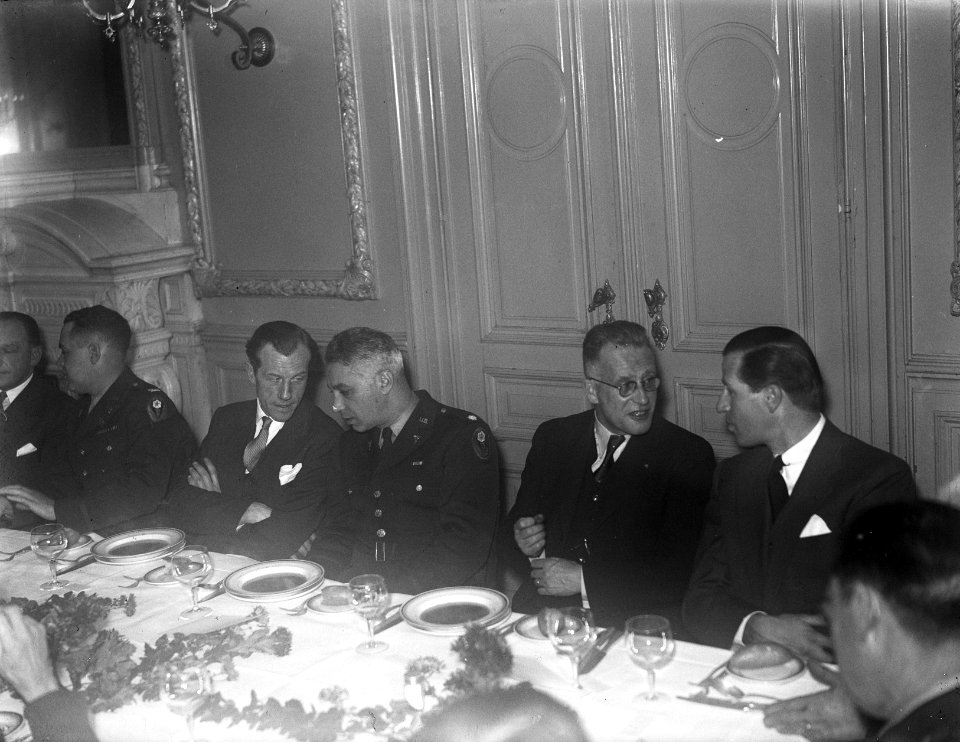 Diner Amerikaanse professoren, Bestanddeelnr 901-2177