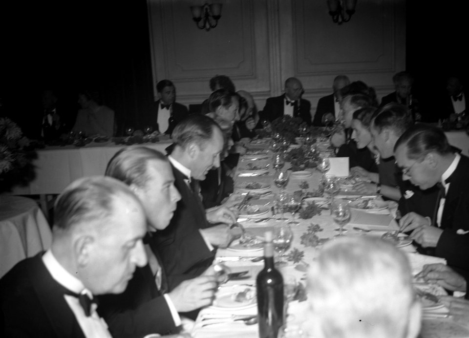 Diner Nederlandse Hockeybond. Grote Club Amsterdam, Bestanddeelnr 903-0484