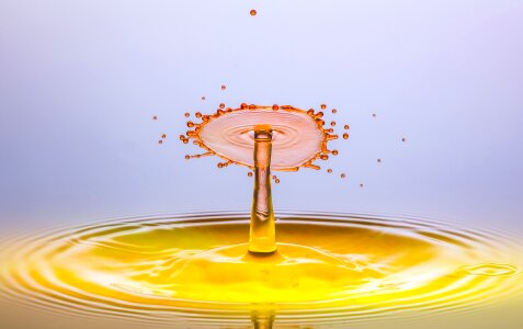 Surface tension liquid wet photo