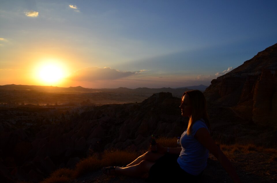 Cappadocia nature sunrise