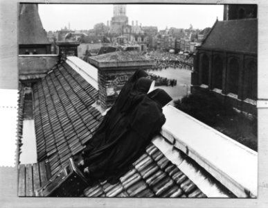 Diner tentoonstelling enz. Vereniging van Fotojournalist prijswinnende fotos, Bestanddeelnr 907-4804