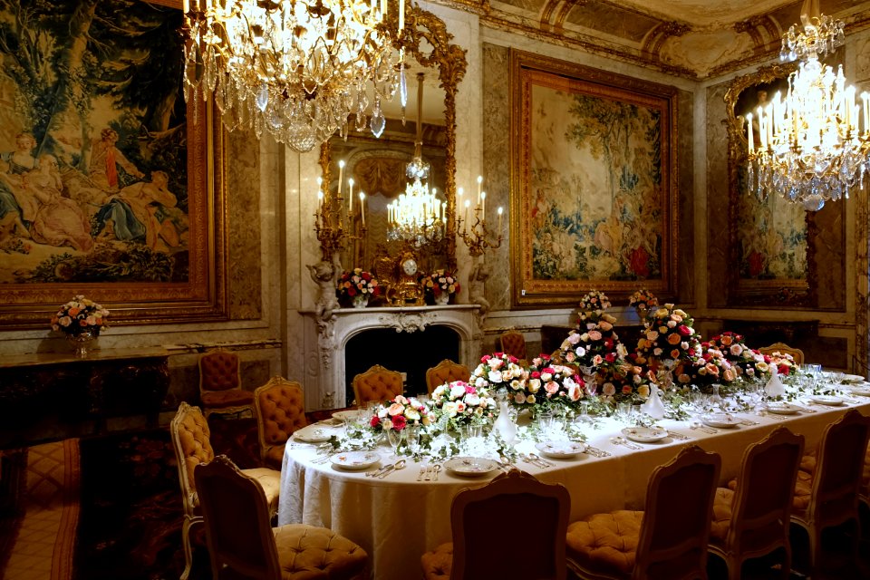 Dining Room - Waddesdon Manor - Buckinghamshire, England - DSC07614