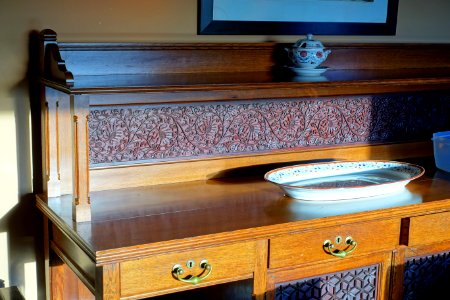 Dining room buffet - Naulakha - Dummerston, Vermont - DSC06927