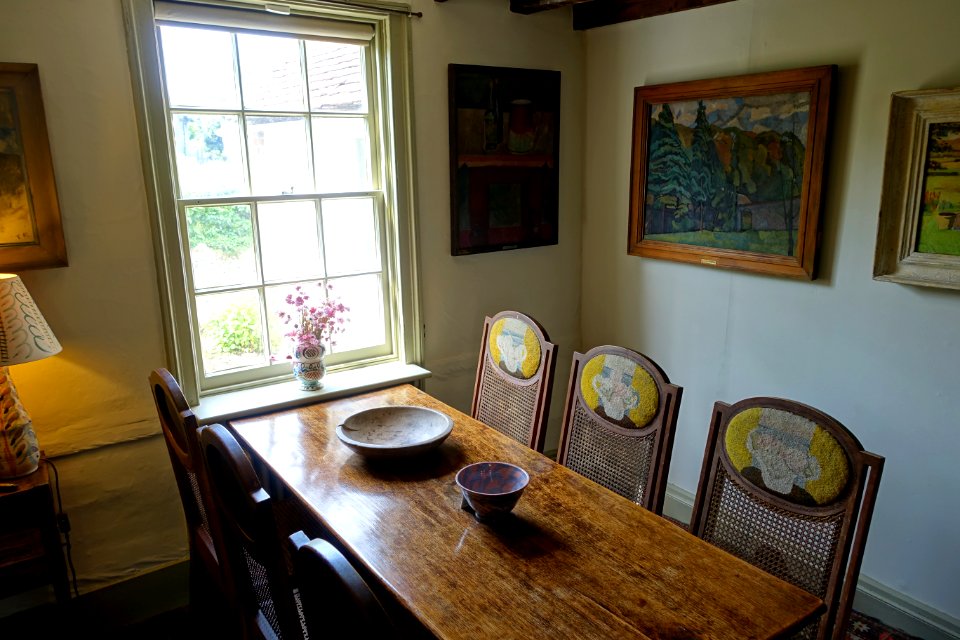 Dining room - Monk's House - Rodmell, East Sussex, England - DSC05235