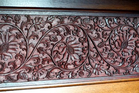 Dining room buffet detail - Naulakha - Dummerston, Vermont - DSC06925