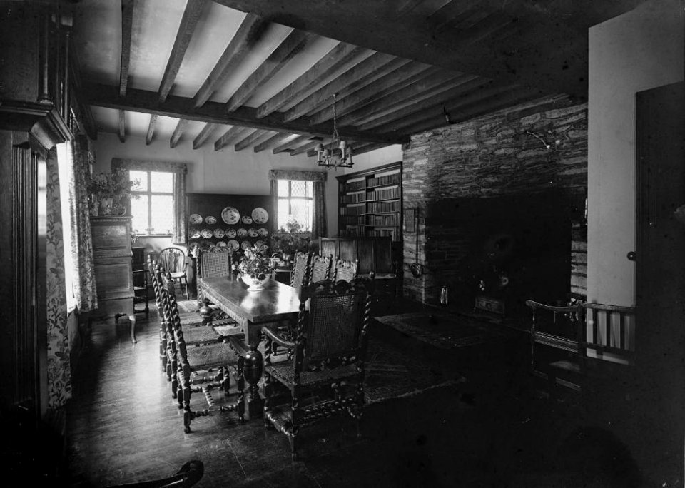 Dining room at the Dderw, Rhayader (1293388)