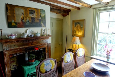 Dining room - Monk's House - Rodmell, East Sussex, England - DSC05237