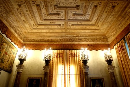 Dining Room ceiling - Vizcaya Museum and Gardens - Miami, Florida - DSC08401