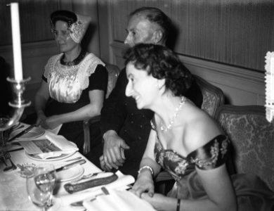 Diner Buitenlandse Pers Vereniging Victoriahotel, Bestanddeelnr 906-2732