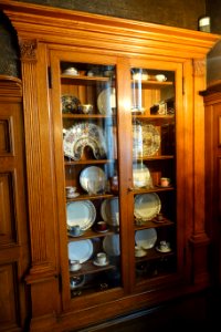 Dining room china - Haas-Lilienthal House - San Francisco, CA - DSC04980