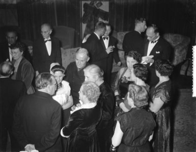 Diner Buitenlandse Pers Vereniging Victoriahotel, Bestanddeelnr 906-2734