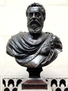 Don Pedro Alvarez de Toledo, by a Florentine or Neapolitan artist, probably 1560-1600, bronze - National Gallery of Art, Washington - DSC08922