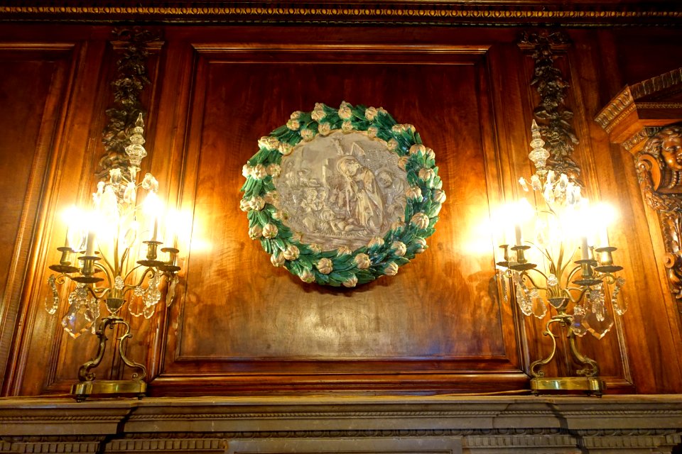 Dining Room decoration - Cà d'Zan - John and Mable Ringling Museum of Art - Sarasota, FL - DSC00303