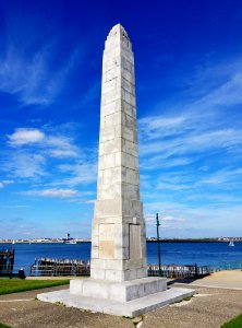 Donald McKay obelisk - Castle Island, Boston, Massachusetts - 20171028 134902