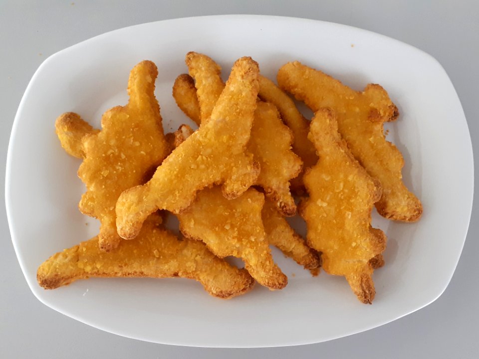 Dinosaur Chicken Nuggets