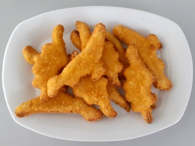Dinosaur Chicken Nuggets