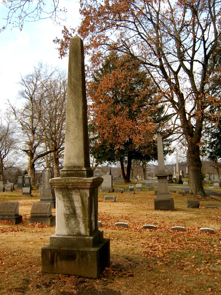 Dinsmore-Miller Obelisk, Chartiers Cemetery, 02