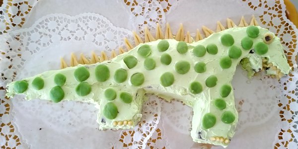 Dinosaur cake 4 photo