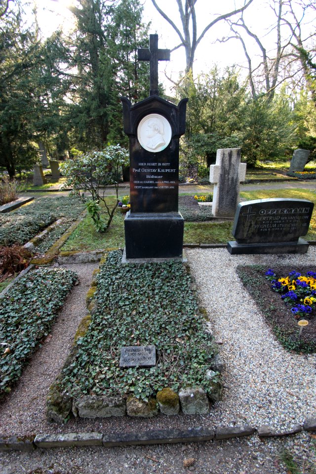 Ehrengrab Gustav Kaupert (Hauptfriedhof Kassel)