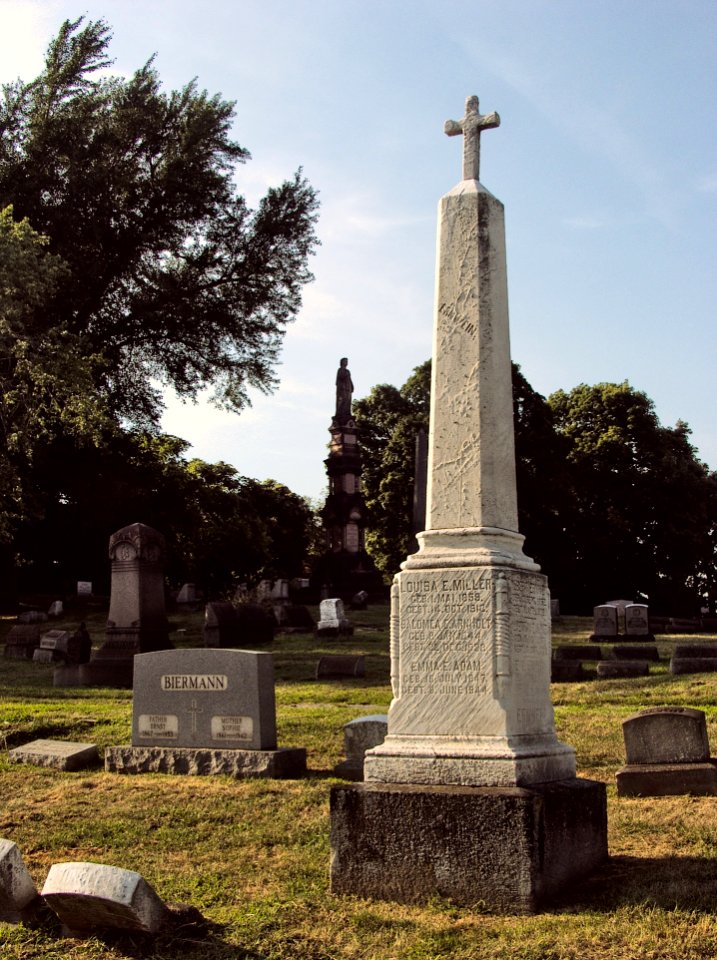 Ehrstein-Ernwein Obelisk, St. Paul’s Lutheran Cemetery (Mount Oliver), 2015-08-23, 06