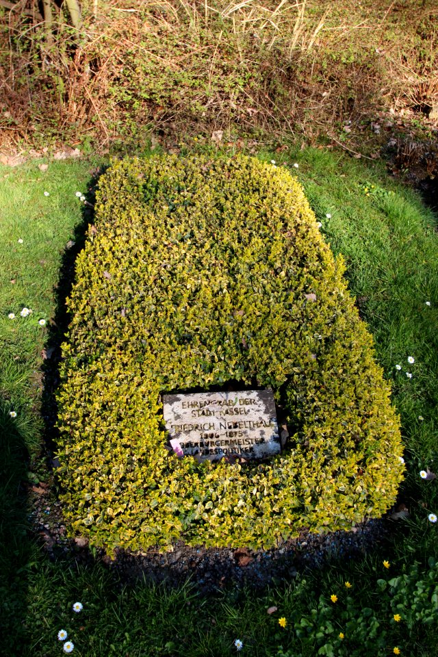 Ehrengrab Friedrich Nebelthau (Hauptfriedhof Kassel)