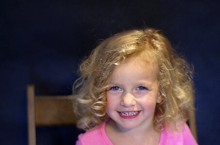 Photo blonde blue eyes