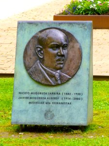 Eibar - Memorial de Niceto Muguruza y Javier Muguruza