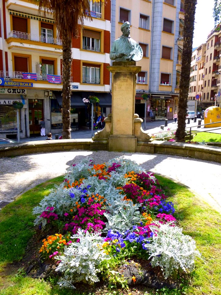 Eibar - Monumento al pintor Ignacio Zuloaga, en su Eibar natal