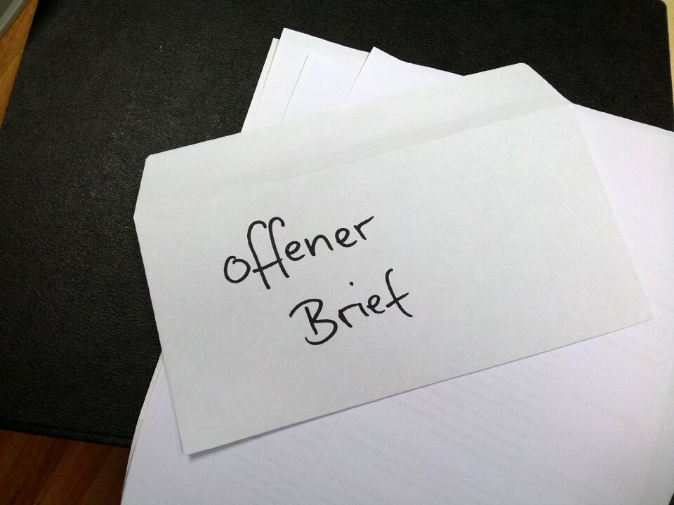 Open letter letters envelope