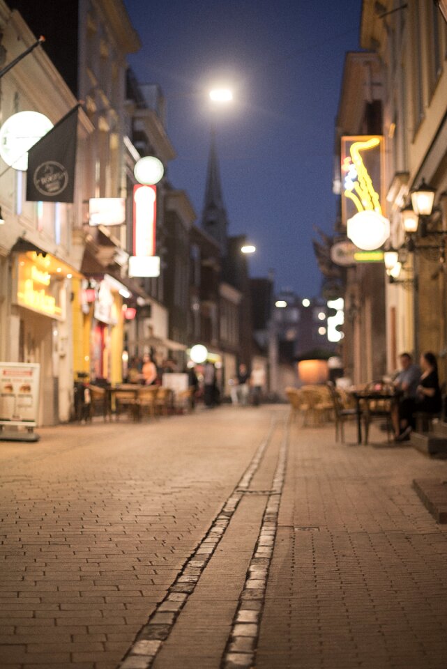 City urban night